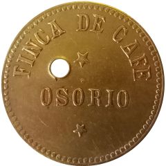 Token - ½ Lata Finca de Cafe Osorio
