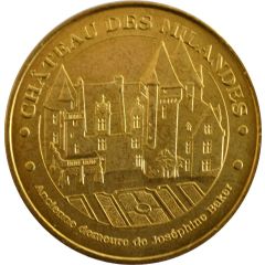 Tourist token - Monnaie de Paris - Castelnaud-la-Chapelle - Château des Milandes n°1