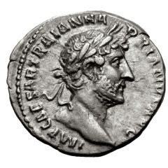 Denarius - Hadrian P M TR P COS III LIB PVB, Libertas