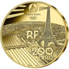 200 Euros JO 2024 Paris - Eiffel Tower