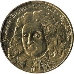 Jeton Touristique - Monnaie de Paris - Puy du Fou - Jean de la Fontaine