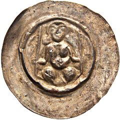 Denier Bracteate - Wenceslaus I large