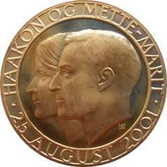 Medal - Haakon and Mette-Marit