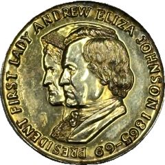 Token - Andrew Johnson & Eliza Johnson Alaska Purchase