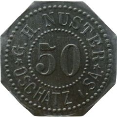 50 Pfennigs - Oschatz G.H. Nuster