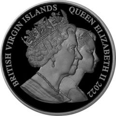 10 Dollars In the name of Elizabeth II, Life of Queen Elizabeth II, Black Finish