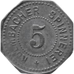5 Pfennig - Kulmbach Spinnerei