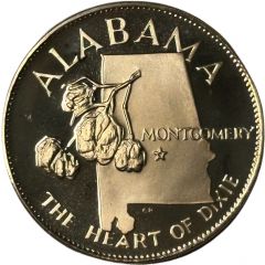 Medal - States of the Union Alabama