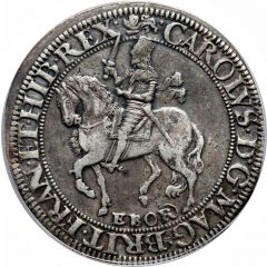 1/2 Crown - Charles I York mint