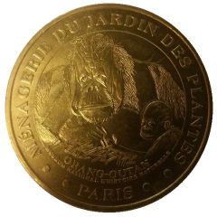 Monnaie de Paris Tourist Token - Paris Ménagerie du jardin des plantes - Orang-outan
