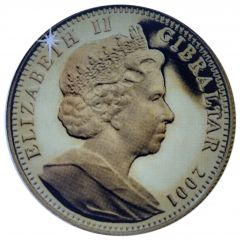 1 Royal - Elizabeth II Two Cherubs, Gold