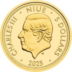 5 Dollars - Charles III Rabbit from a Hat