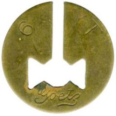Telephone Token - Goetz 6 YT Chicago, Illinois