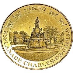 Tourist token - Monnaie de Paris - Nimes Esplanade Charles de Gaulle