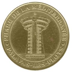 Monnaie de Paris Tourist Token - Palavas-les-Flots Phare de la Méditerranée