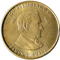 Token - Reader`s Digest History of U.S. Presidents James Buchanan