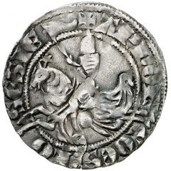 1/2 Groat `Ruitergroot` - Arnold V