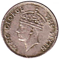 25 Cents - George VI
