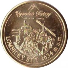 Commemorative Collector`s Medal - Lomnický štít