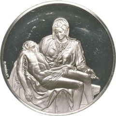 Medal - The Genius of Michelangelo Pieta of St. Peter`s