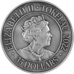 35 Dollars - Elizabeth II Nine Sons of the Dragon King