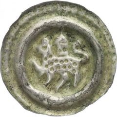 Denier Bracteate - Ottokar II medium