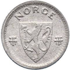 10 Øre - Haakon VII WW2 German Occupation