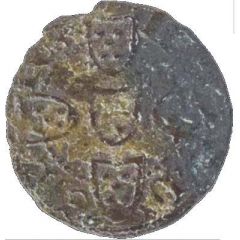 Dinheiro - João I Lisbon mint