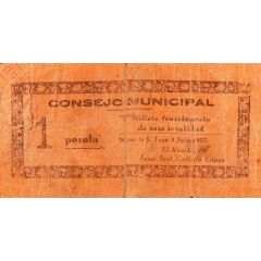 1 Peseta Navas de San Juan