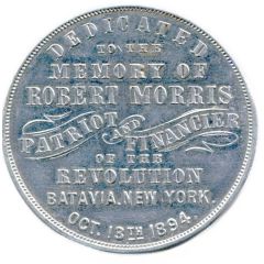 Token - Robert Morris Memorial and Holland Land Office Batavia, New York