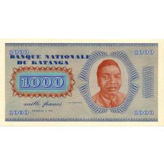 1000 Francs `Moise Tshombé`