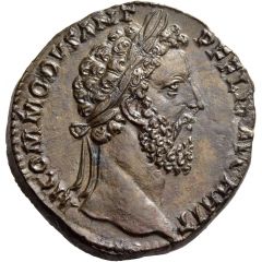 Sestertius - Commodus FID EXERCIT P M TR P XI IMP VII COS V P P S C