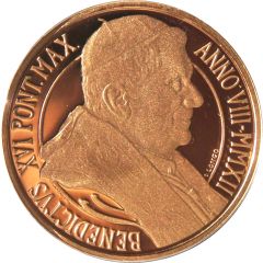 20 Euro - Benedictus XVI Restoration of the Pauline Chapel