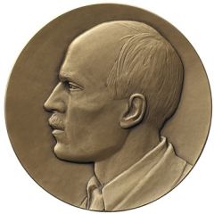 Diploma medal of the graduate of the medal workshop - Aleksandr Matveyev