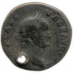 Denarius - Vespasian S P Q R