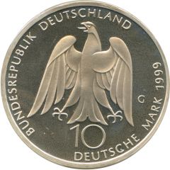 10 Deutsche Mark J.W. von Goethe