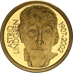 50 Kronor - Carl XVI Gustaf Astrid Lindgren