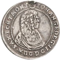1/4 Thaler - John George II Wechseltaler