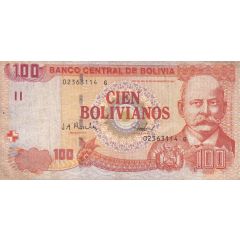 100 Bolivianos Moreno, Series F-J
