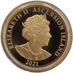 1/8 Sovereign - Elizabeth II Princess Diana
