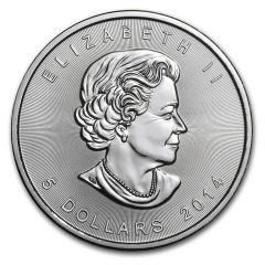 5 Dollars - Elizabeth II 4th portrait, SML Bullion Coinage with security marks and radial lines