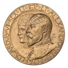 Medal - Edward VII Coronation, Heaton, bronze, 52mm