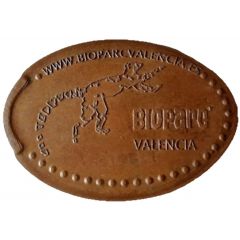 Pièce écrasée - Bioparc Valence - Lémurien