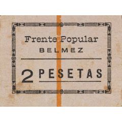 2 Pesetas Belmez
