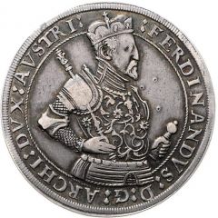 1 Thaler - Ferdinand II of Tyrol Hall