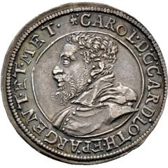 1/4 Thaler - Charles as cardinal of Lorraine