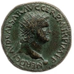Dupondius - Nero SECVRITAS AVGVSTI S C II, Securitas
