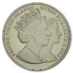 10 Dollars - Elizabeth II Football, Double Portrait