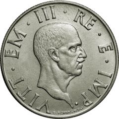 2 Lire - Victor Emmanuel III magnetic