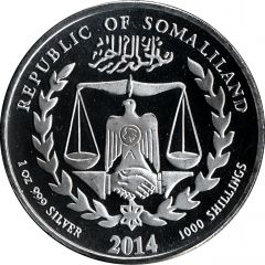 1000 Shillings Year of the Horse